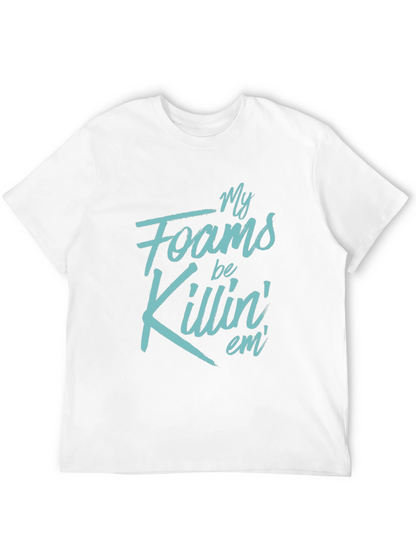 Camiseta Negra: Mis Espumas Están Matando
