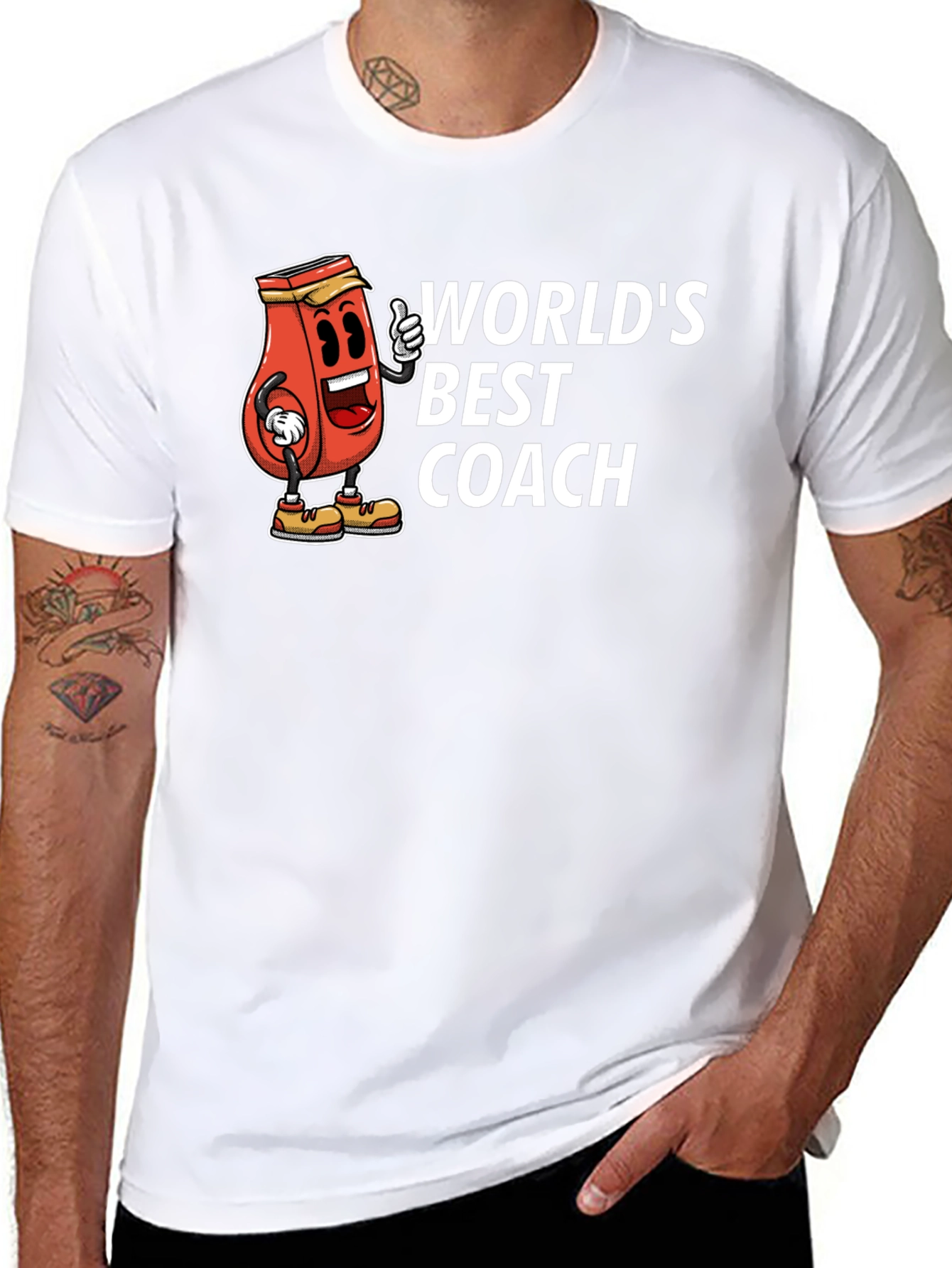 Camiseta Negra: El Mejor Entrenador del Mundo