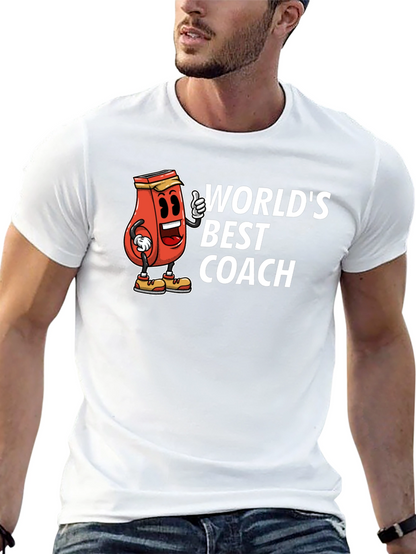 Camiseta Negra: El Mejor Entrenador del Mundo