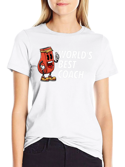 Camiseta Negra: El Mejor Entrenador del Mundo