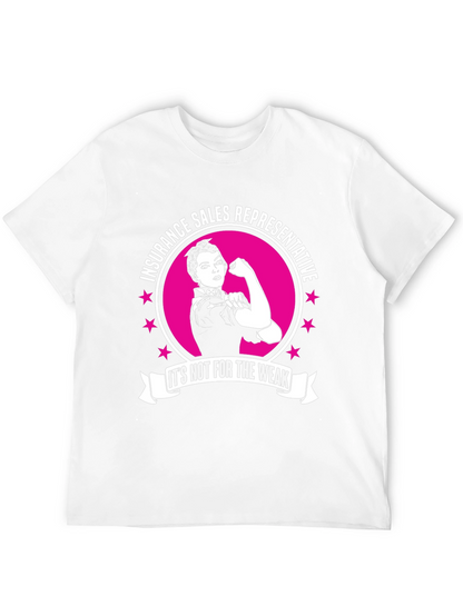 Camiseta Representante de Ventas de Seguros para los Fuertes