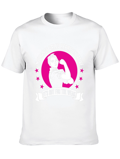 Camiseta Representante de Ventas de Seguros para los Fuertes