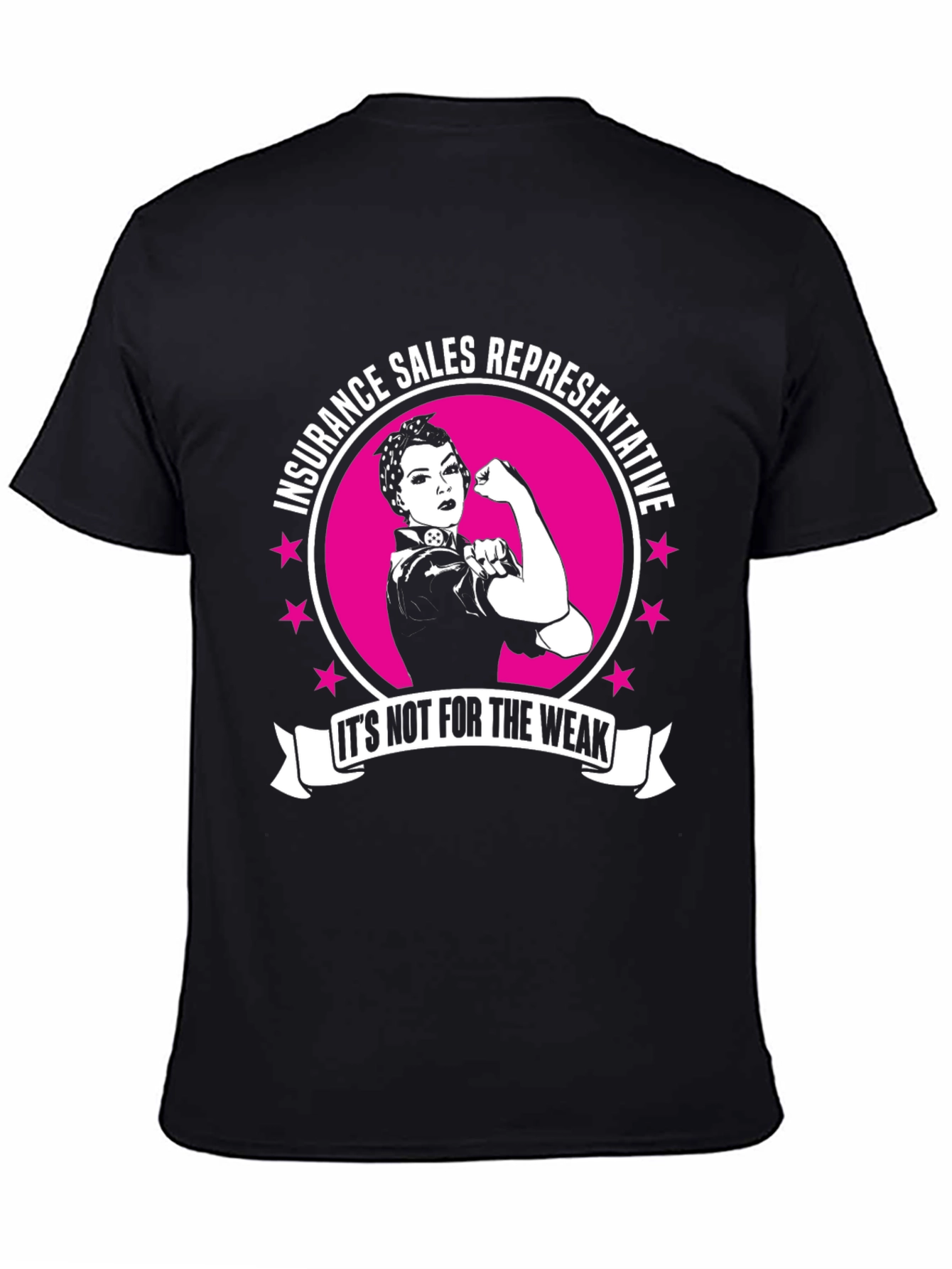 Camiseta Representante de Ventas de Seguros para los Fuertes