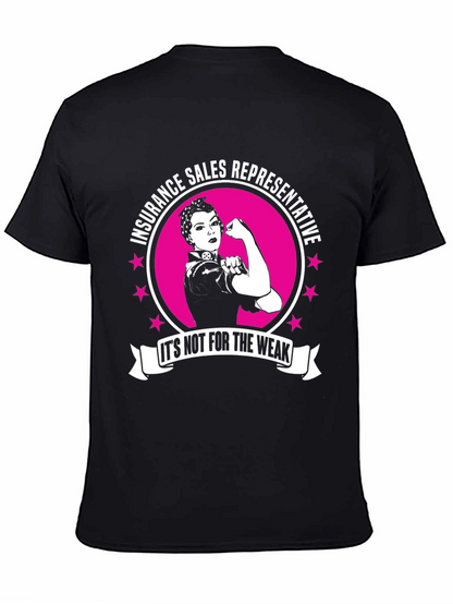 Camiseta Representante de Ventas de Seguros para los Fuertes