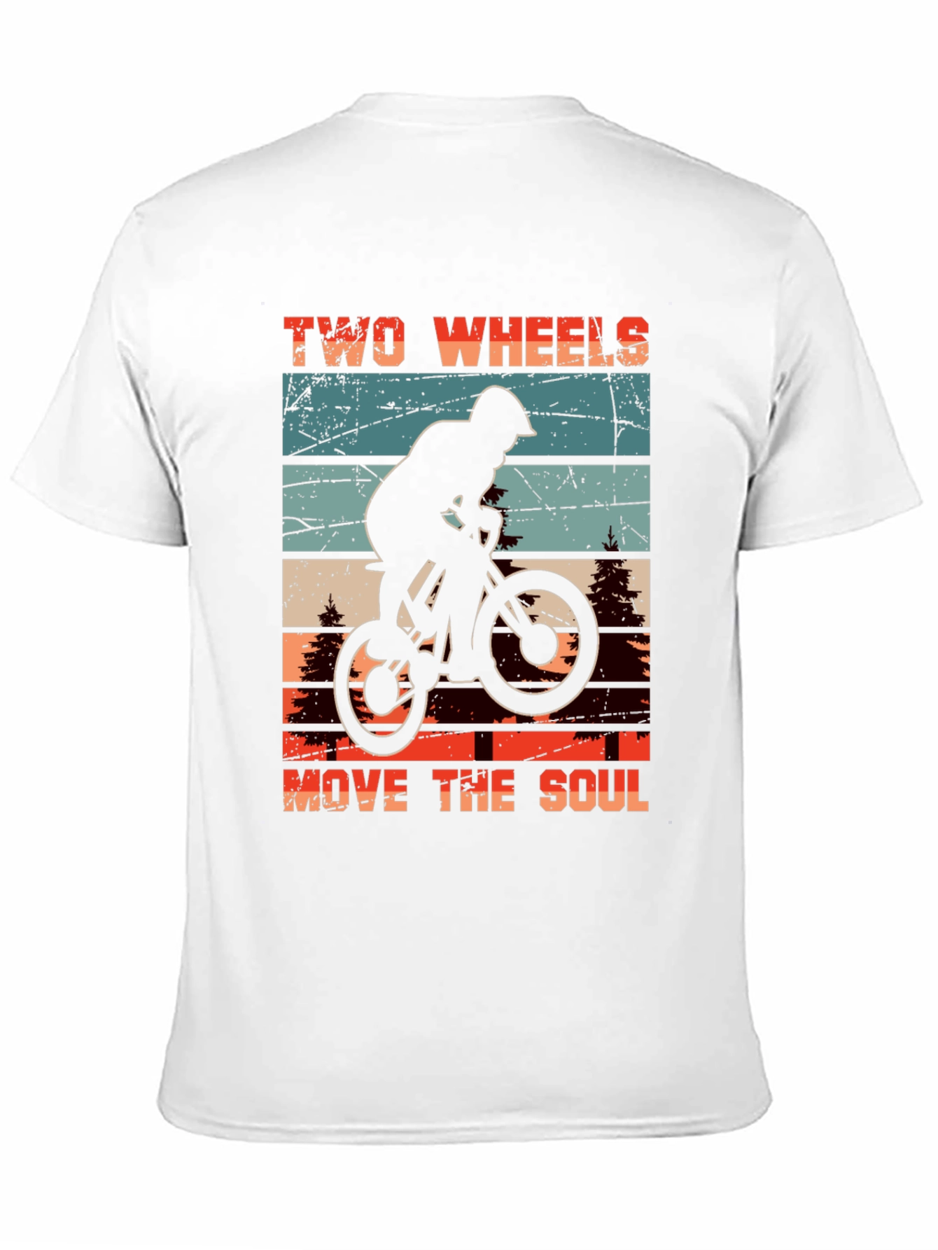 Camiseta Negra Ciclismo Two Wheels Move The Soul