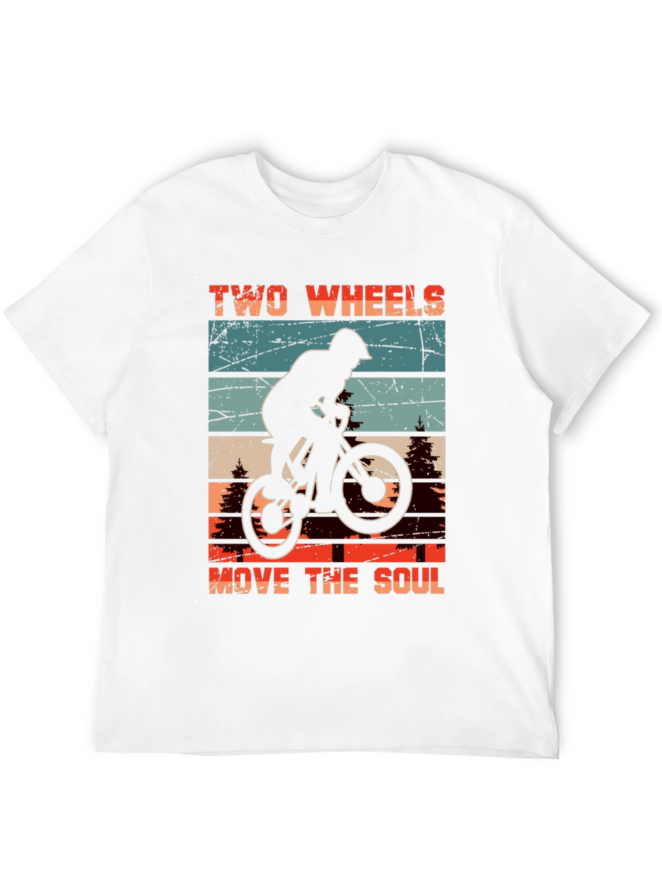 Camiseta Negra Ciclismo Two Wheels Move The Soul