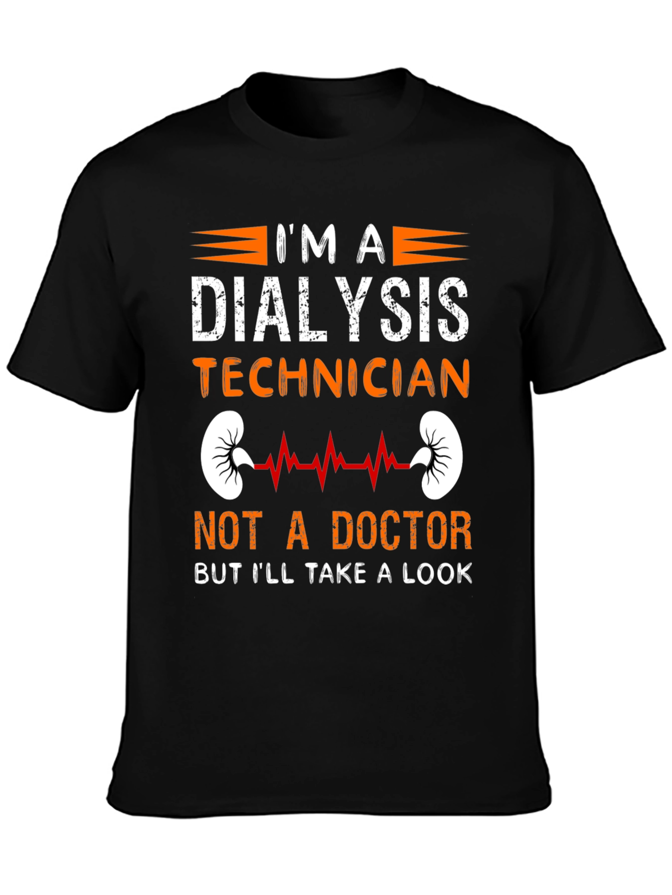 Camiseta Soy técnico de diálisis no doctor