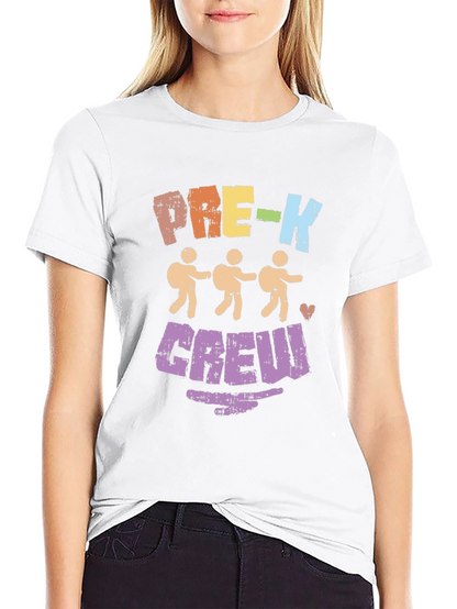 Camiseta Negra Pre-K Crew