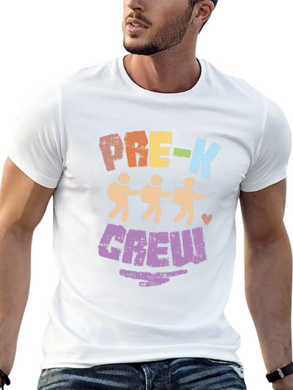 Camiseta Negra Pre-K Crew