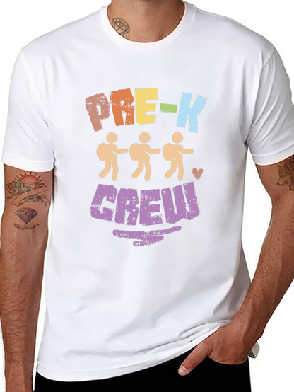Camiseta Negra Pre-K Crew