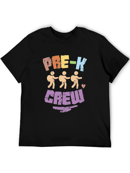 Camiseta Negra Pre-K Crew