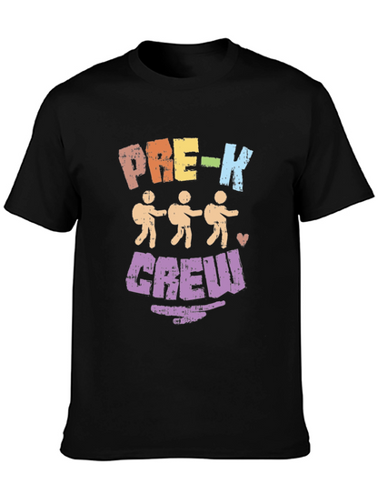 Camiseta Negra Pre-K Crew