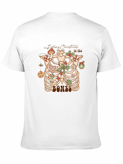 Camiseta Festiva Navidad en los Huesos