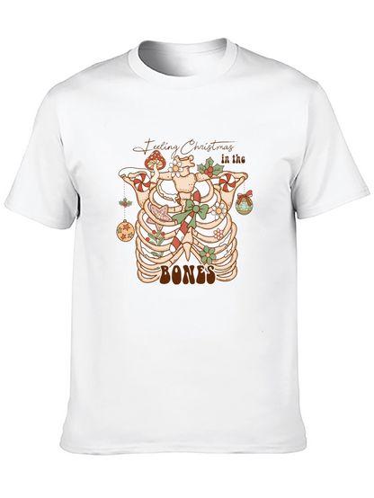 Camiseta Festiva Navidad en los Huesos