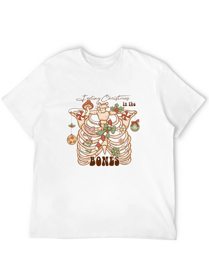 Camiseta Festiva Navidad en los Huesos