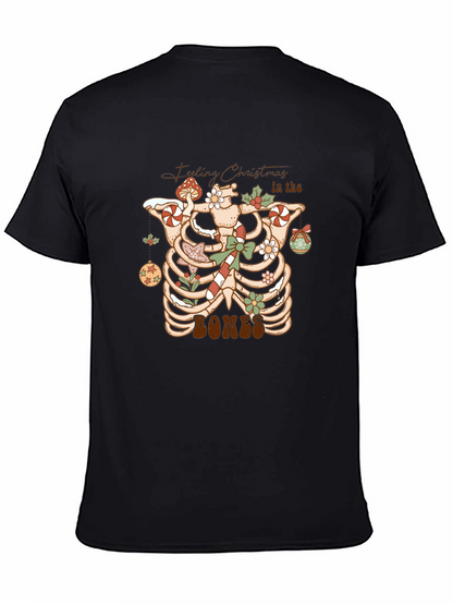 Camiseta Festiva Navidad en los Huesos