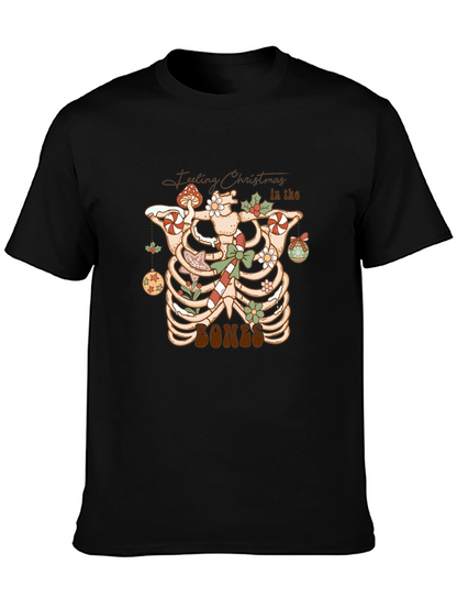 Camiseta Festiva Navidad en los Huesos