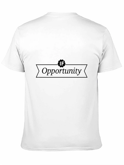 Camiseta Negra Opportunity para Hombre