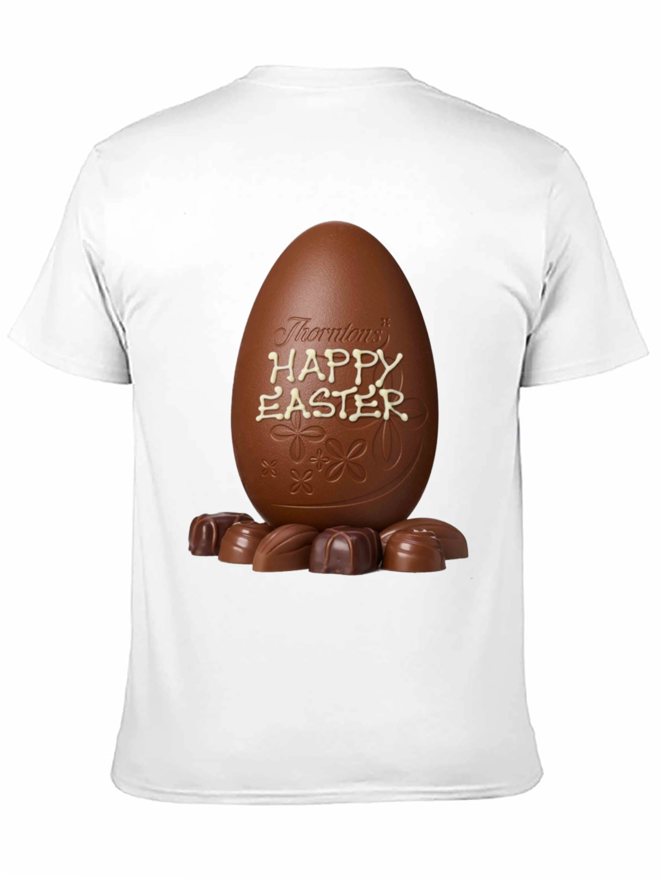 Camiseta Huevo de Pascua Chocolate