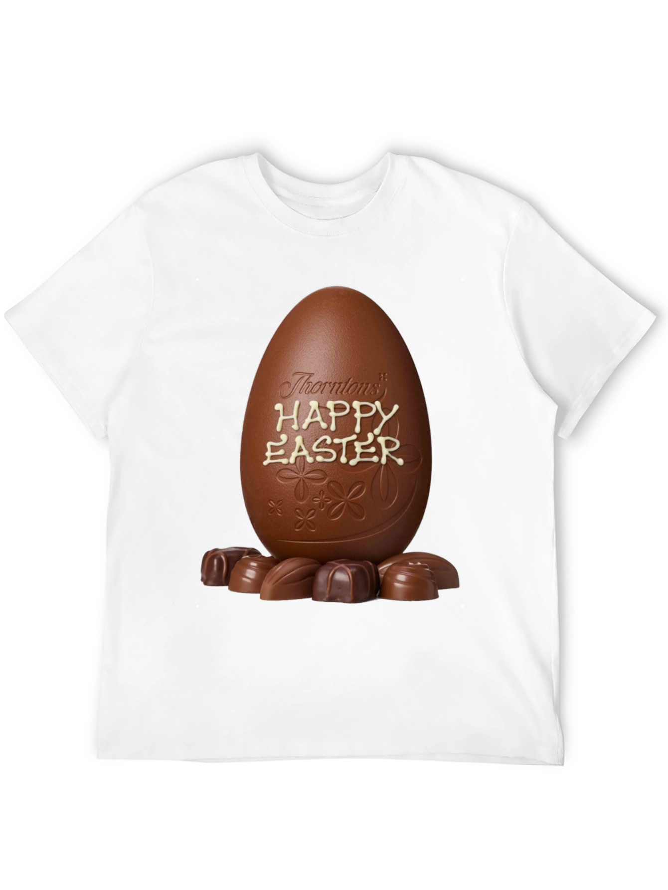 Camiseta Huevo de Pascua Chocolate