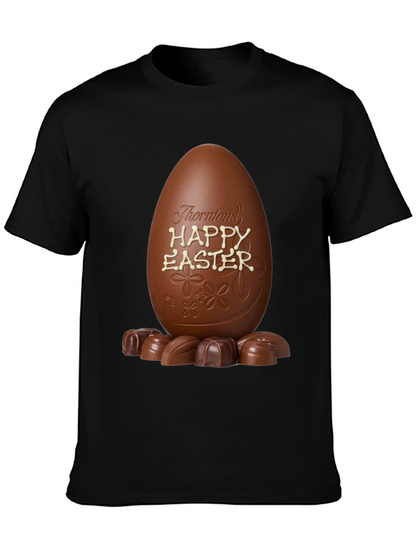Camiseta Huevo de Pascua Chocolate