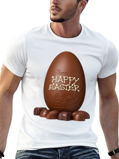 Camiseta Huevo de Pascua Chocolate