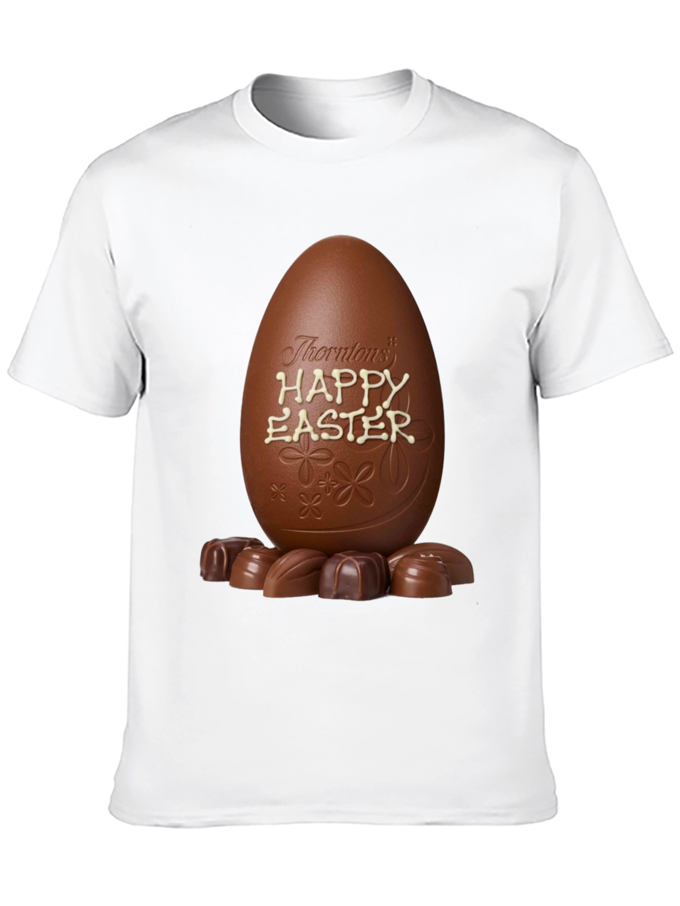 Camiseta Huevo de Pascua Chocolate