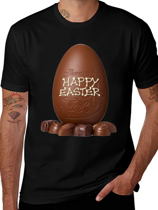 Camiseta Huevo de Pascua Chocolate