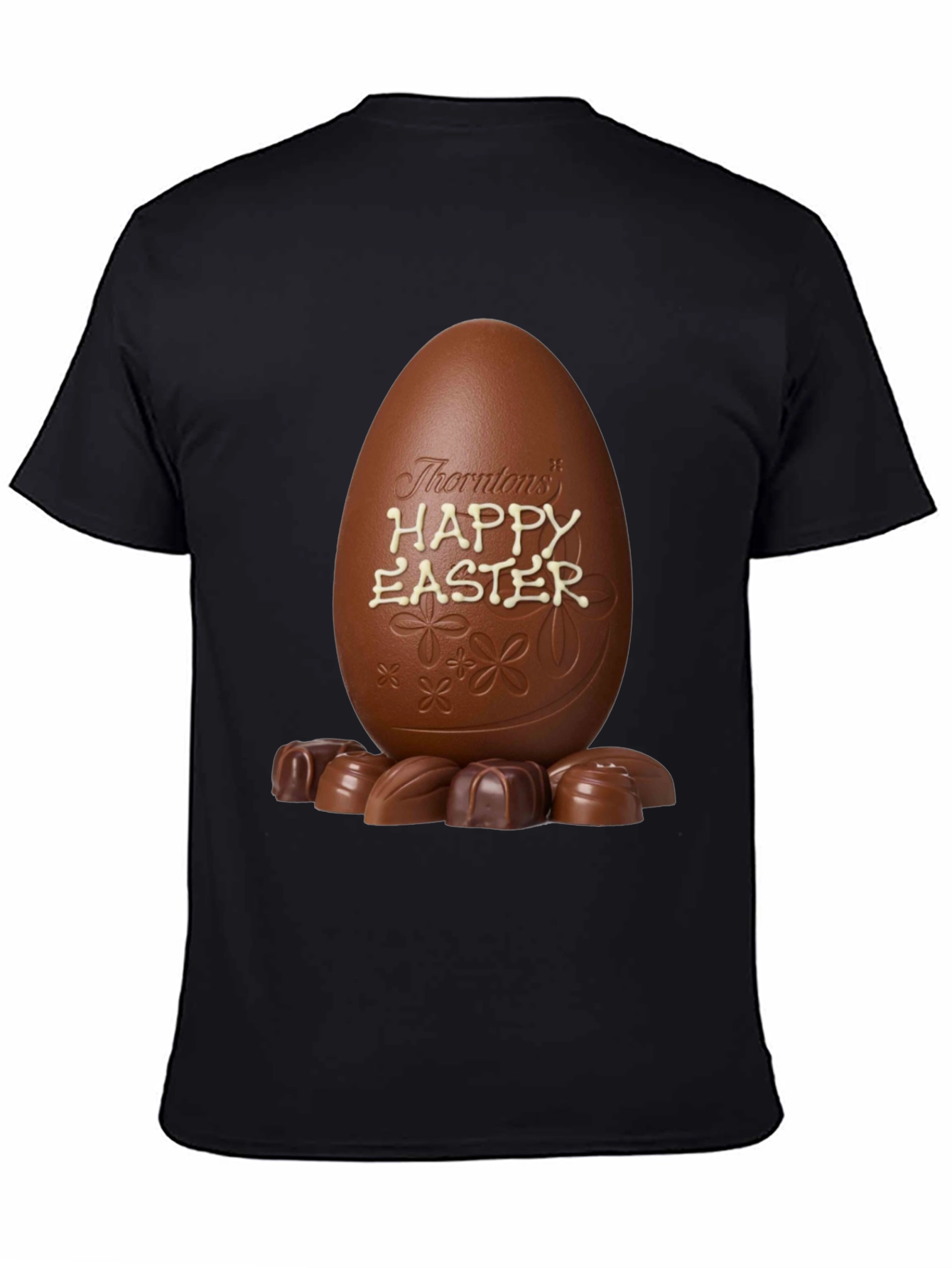 Camiseta Huevo de Pascua Chocolate