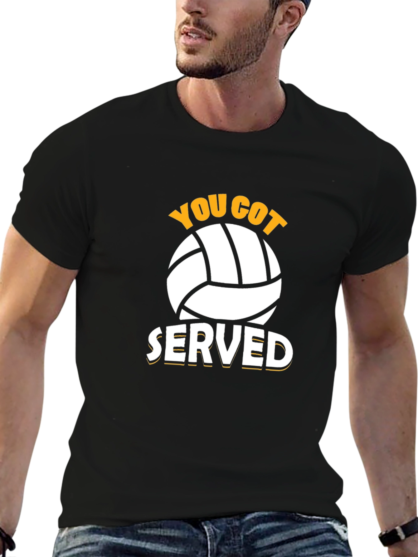 Camiseta Negra You Got Served Voleibol