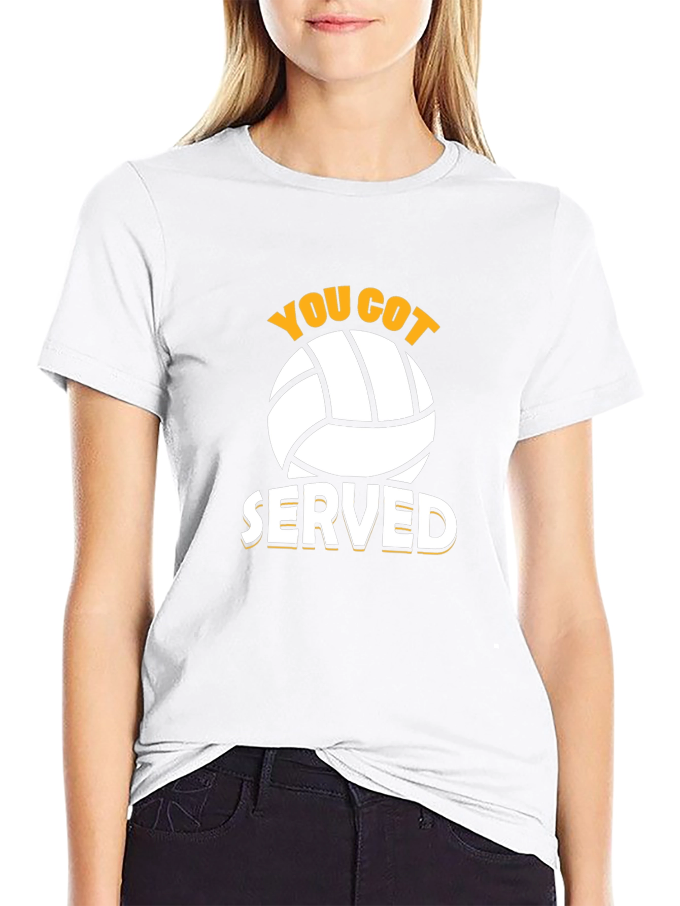 Camiseta Negra You Got Served Voleibol