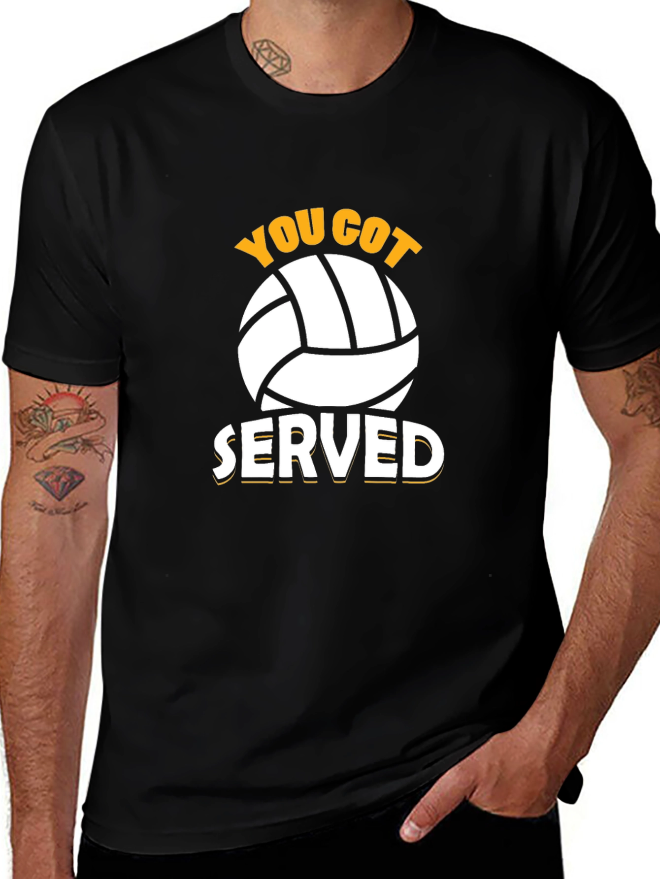 Camiseta Negra You Got Served Voleibol