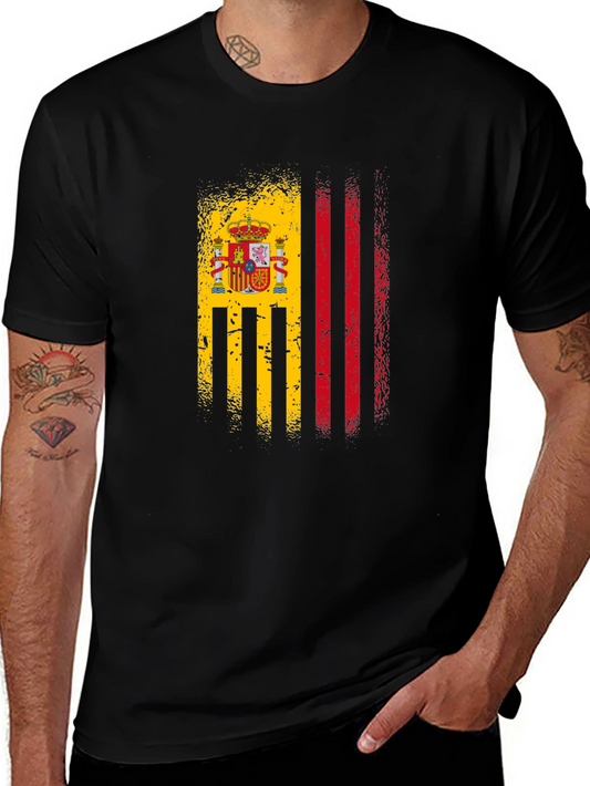 Camiseta España Bandera Grunge