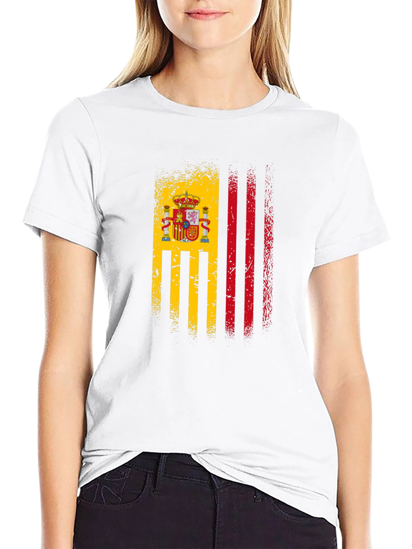 Camiseta España Bandera Grunge