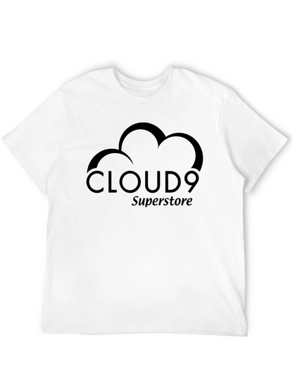 Camiseta Negra Cloud 9 Superstore - Estilo Casual