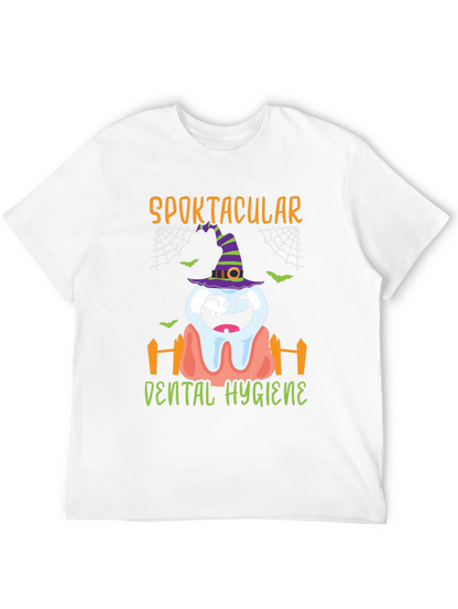 Camiseta Halloween Higiene Dental Espeluznante