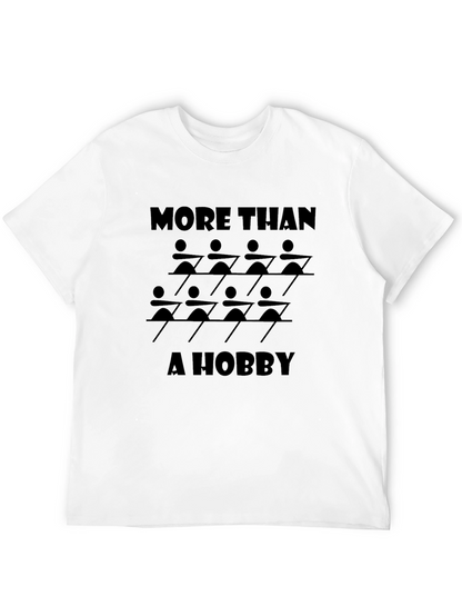 Camiseta Negra: Más que un Hobby - Remo