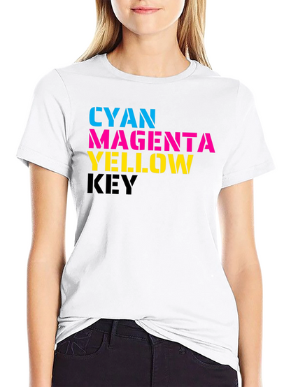Camiseta CMYK para Impresores y Diseñadores