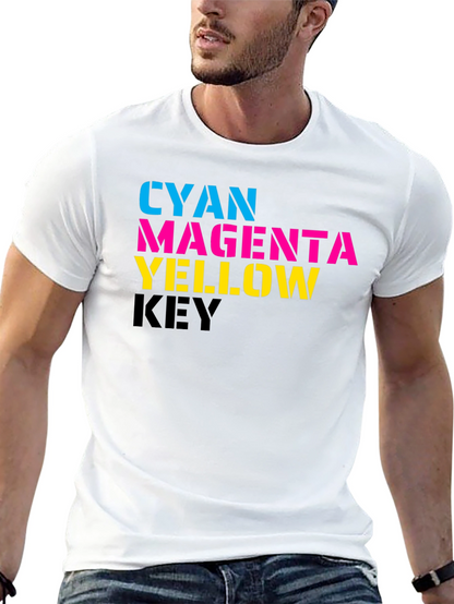 Camiseta CMYK para Impresores y Diseñadores