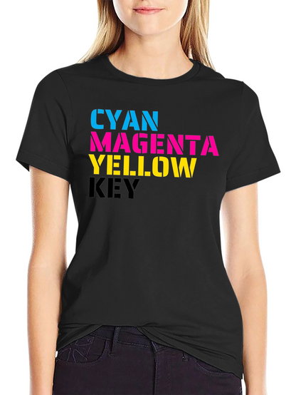 Camiseta CMYK para Impresores y Diseñadores