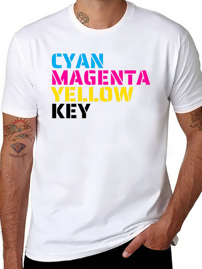 Camiseta CMYK para Impresores y Diseñadores