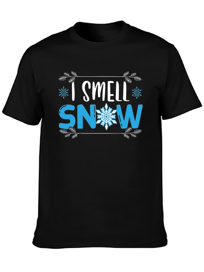 Camiseta I Smell Snow Invierno