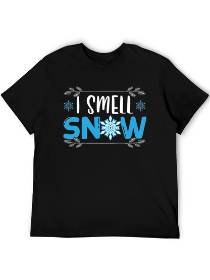 Camiseta I Smell Snow Invierno