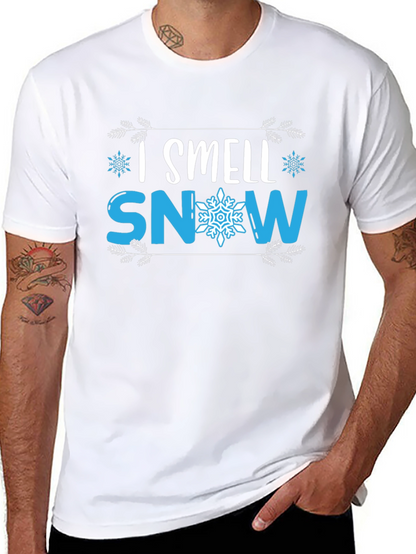 Camiseta I Smell Snow Invierno