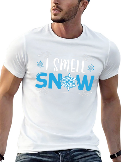 Camiseta I Smell Snow Invierno