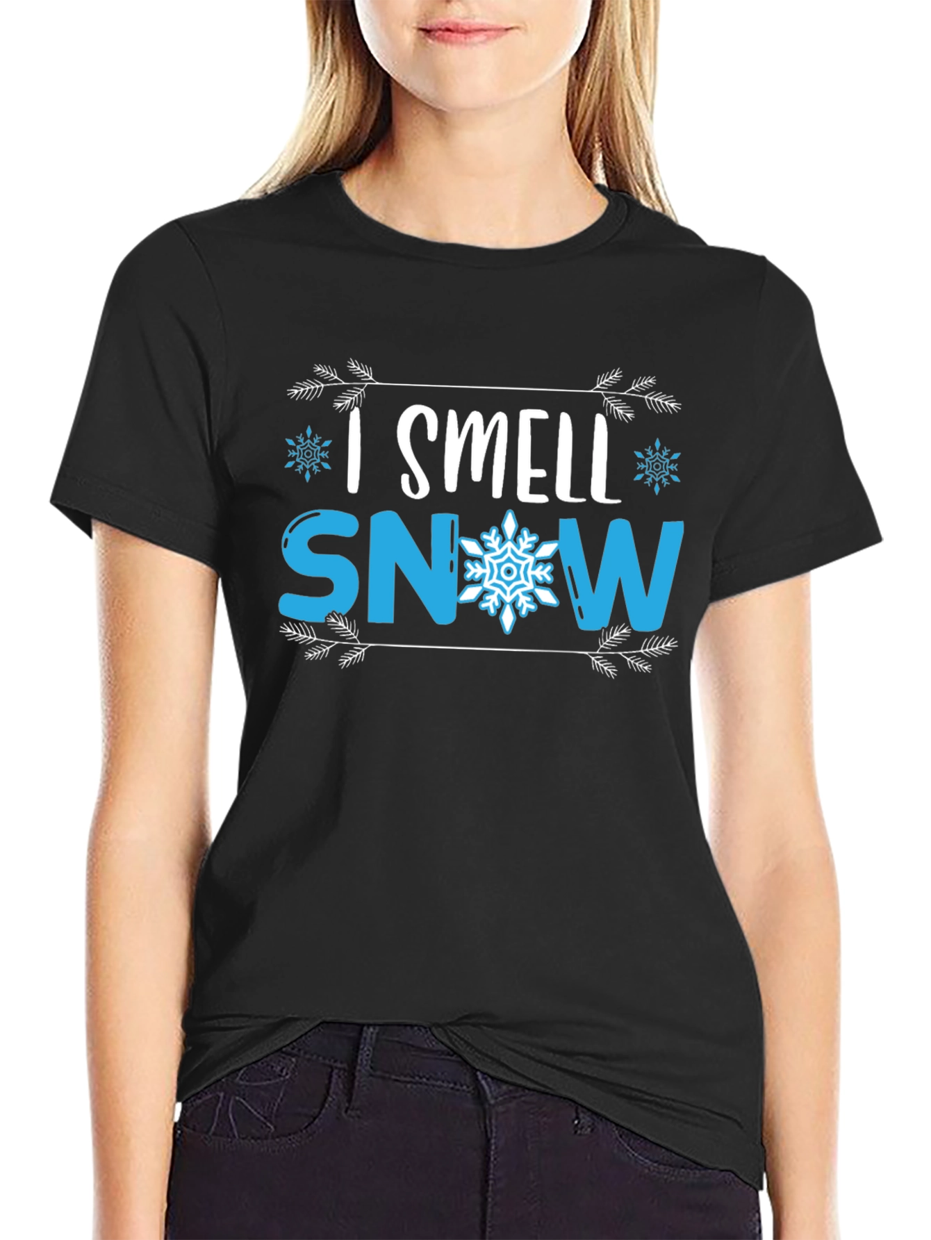 Camiseta I Smell Snow Invierno