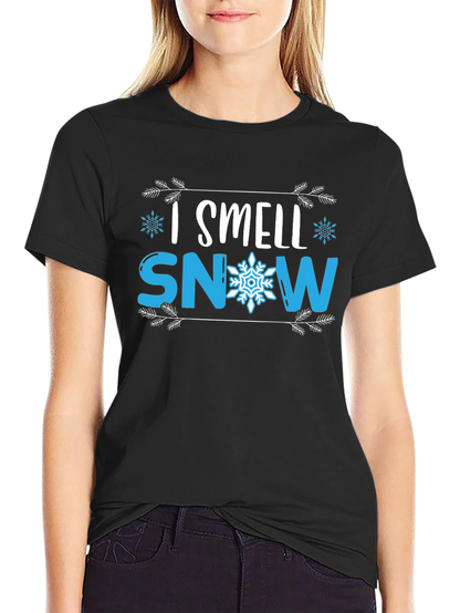 Camiseta I Smell Snow Invierno
