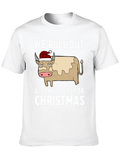 Camiseta Navideña We Bull Out