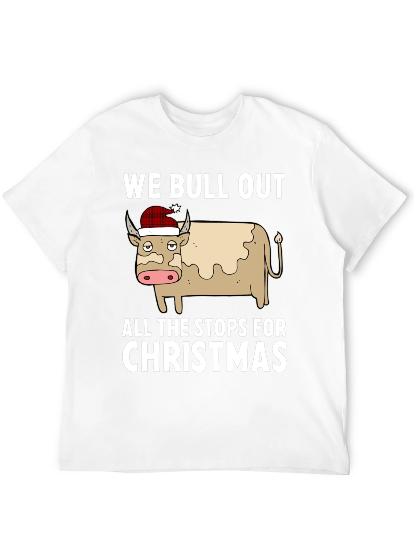 Camiseta Navideña We Bull Out