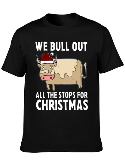 Camiseta Navideña We Bull Out